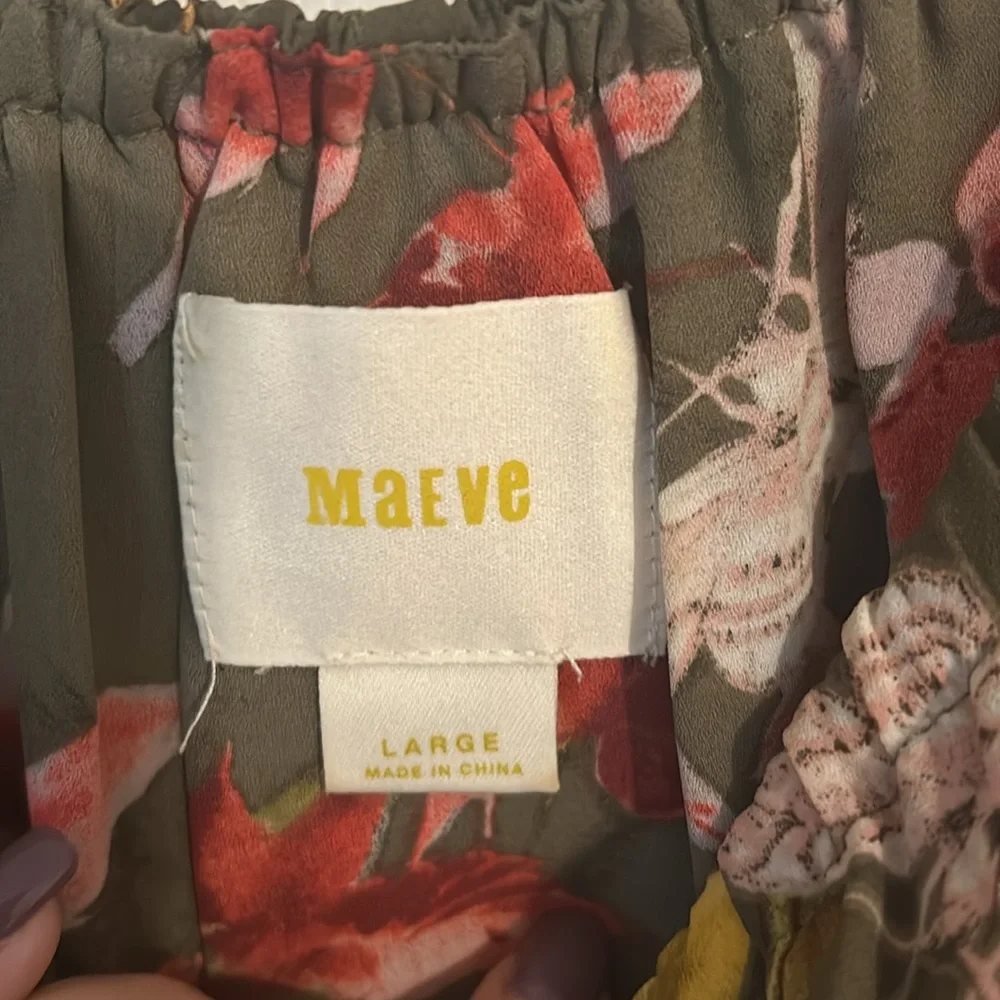 Maeve - Anthropology Beautiful Tropical Top - Picture 3 of 5